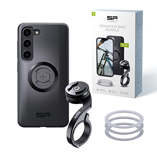 SP CONNECT Mountain Bike Bundle |SPC+| kompatibel mit Samsung S23 | Handyhalter für Mountainbike| Mountainbike MTB Handy Halterung Gadget von SP CONNECT