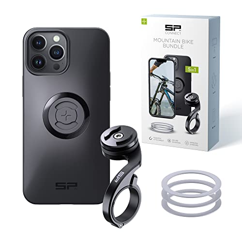 SP CONNECT Mountain Bike Bundle |SPC+| kompatibel mit iPhone 13 Pro Max/12 Pro Max | Handyhalter für Mountainbike| Mountainbike MTB Handy Halterung Gadget von SP CONNECT