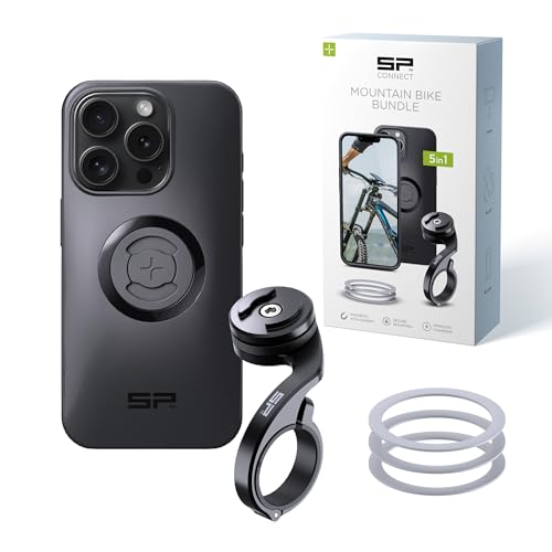 SP CONNECT Mountain Bike Bundle |SPC+| kompatibel mit iPhone 15 Pro| Handyhalter für Mountainbike| Mountainbike MTB Handy Halterung Gadget von SP CONNECT