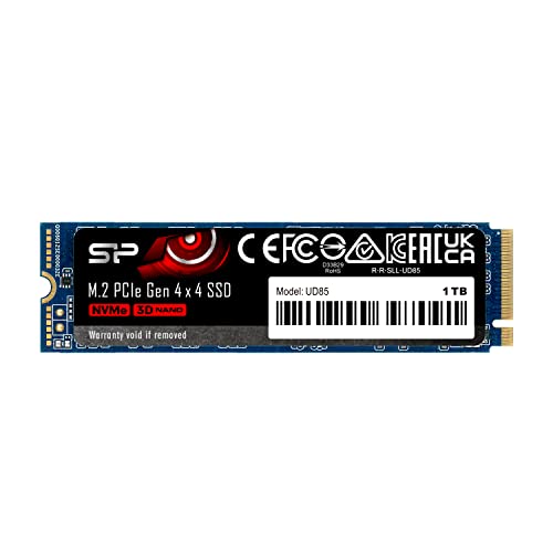 SSD 1TB Silicon Power PCI-E UD85 Gen 4x4 NVMe von SP Silicon Power