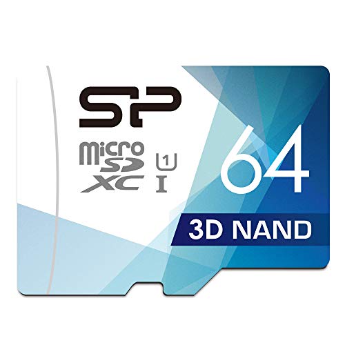 Silicon Power (FBE-SU064GBSTXBU1V1GEU) MicroSDHC-Speicherkarte (64 GB) von SP Silicon Power