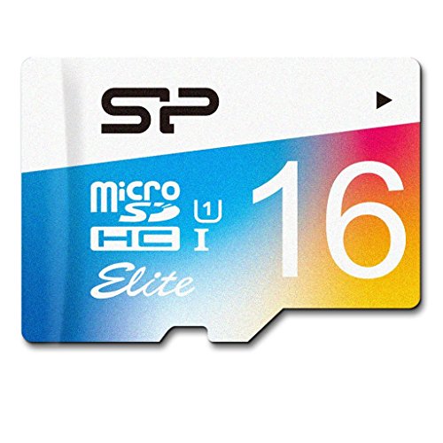Silicon Power 16GB microSDHC 16GB MicroSDHC UHS-I Class 10 Speicherkarte - Speicherkarten (MicroSDHC, UHS-I, Class 10, Mehrfarben, 0-70 °C, -40-85 °C) von SP Silicon Power