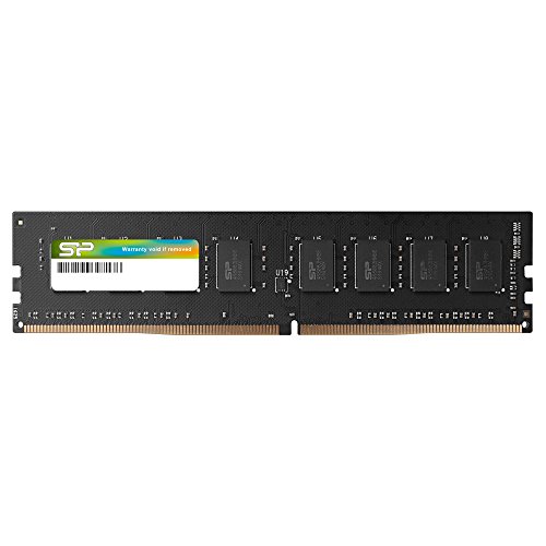 Silicon Power 8GB-DDR4-2666MHz 288-Pin CL19 1,2V Non-ECC Unbuffered-UDIMM Desktop Memory - kompatibel mit Intel Skylake-X Platforms/Kaby Lake-X CPU Series Motherboards von SP Silicon Power