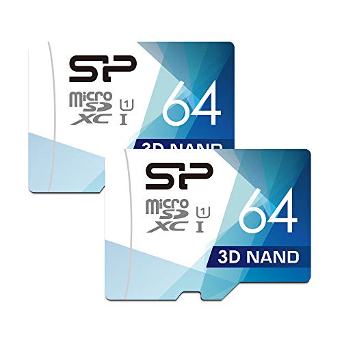 Silicon Power Micro-SD-Karte mit Adapter, 64 GB, Dual Pack von SP Silicon Power