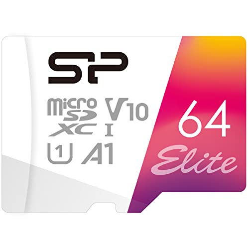 Silicon Power MicroSD Card 64GB UHS-1 Elite/CL.10 Ink.AdNEU von SP Silicon Power
