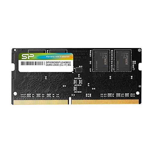 Silicon Power Notebook-Speichermodul (8 GB, DDR4-RAM-2400 MHz, PC4 19200), 260 Pin, SO-DIMM, 1,2 V von SP Silicon Power