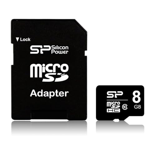 Silicon Power SP008GBSTHBU1V10-SP Class 4 8GB Speicherkarte von SP Silicon Power