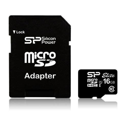Silicon Power SP016GBSTHBU1V10-SP SDHC 16GB Speicherkarte von SP Silicon Power