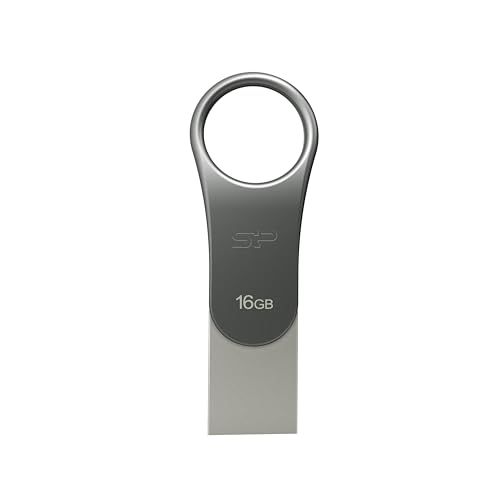 Silicon Power SP016GBUC3C80V1S Mobile C80 Dual-Schnittstelle für USB Typ-C auf USB Typ-A Anschlüsse Silicon Power SP016GBUC3C80V1S Mobile C80 Dual-Schnittstelle für USB Typ-C auf USB Typ-A Anschlüsse von SP Silicon Power