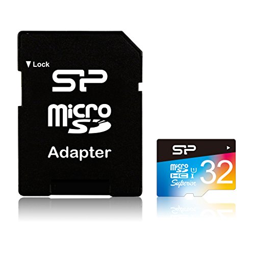 Silicon Power Superior microSDHC UHS-1 Class 10 Karte MIT SD Adapter (sp032gbsthdu1 V20sp) 32 gb von SP Silicon Power