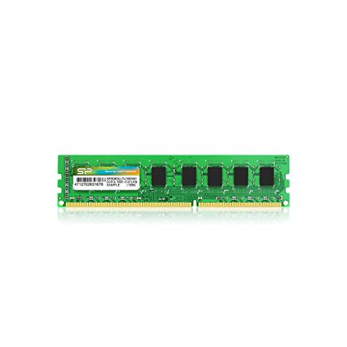 Silicon Power sp004glltu160 N02 4 GB DDR3 1166 MHz Niedervolt U DIMM Arbeitsspeicher – Grün von SP Silicon Power
