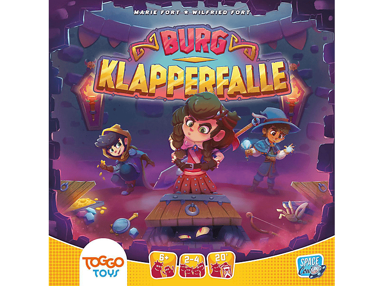 SPACE COW Burg Klapperfalle Kinderspiel Mehrfarbig SPACE COW Burg Klapperfalle Kinderspiel Mehrfarbig von SPACE COW