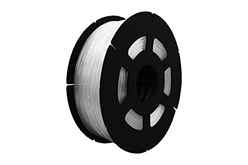 3D Drucker PLA Filament 1kg Rolle 1,75mm (Transparent) von SPACE