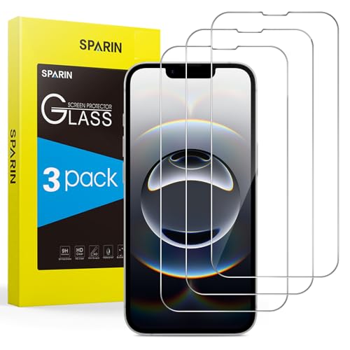 SPARIN für iPhone 16e für Panzerglas, 3 Stück 9h Härte Schutzfolie für iPhone 6.1 Zoll,HD,Anti-Kratzen,Bläschenfrei SPARIN für iPhone 16e für Panzerglas, 3 Stück 9h Härte Schutzfolie für iPhone 6.1 Zoll,HD,Anti-Kratzen,Bläschenfrei von SPARIN