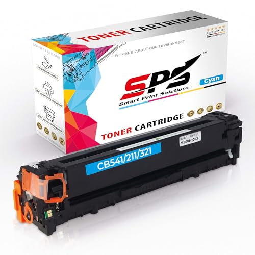 SPS Drucker Toner Kompatibel für HP Color Laserjet CP 1217 - CB541A / 125A | Cyan | 1.400 Seiten von SPARSANDO