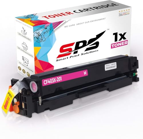 SPS Drucker Toner Kompatibel für HP Color Laserjet Pro MFP M 277 - CF403X / 201X | Magenta | 2.300 Seiten von SPARSANDO