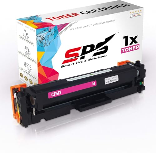 SPS Drucker Toner Kompatibel für HP Color Laserjet Pro MFP M 477 FDN - CF413A / 410A | Magenta | 2.300 Seiten von SPARSANDO