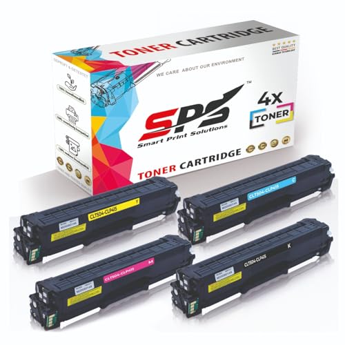 SPS Drucker Toner Kompatibel für Samsung CLX 4195 FW - CLT-504S | Mehrfarbig | 2.500 Seiten von SPARSANDO