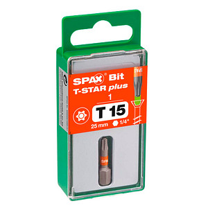 SPAX® T15 T-STAR  Plus Bit, 1 St. von SPAX®