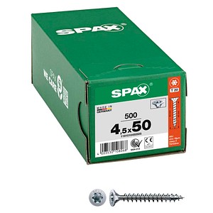 SPAX® Universalschrauben T20 Senkkopf WIROX 1191010450505 4,5 mm x 50 mm, 500 St. von SPAX®