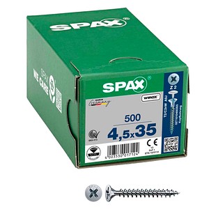 SPAX® Universalschrauben Z2 Senkkopf WIROX 0271010450355 4,5 mm x 35 mm, 500 St. von SPAX®