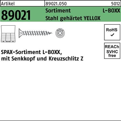 Spax Schraubensortiment R 89021 Montagekoffer L-BOXX YELLOX 1 Stück Spax Schraubensortiment R 89021 Montagekoffer L-BOXX YELLOX 1 Stück von SPAX International GmbH & Co. KG