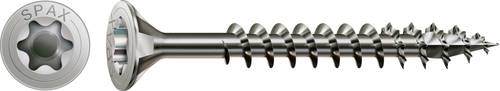 SPAX 1197000600803 Holzschraube 6mm 80mm T-STAR plus Edelstahl A2 100St. von SPAX
