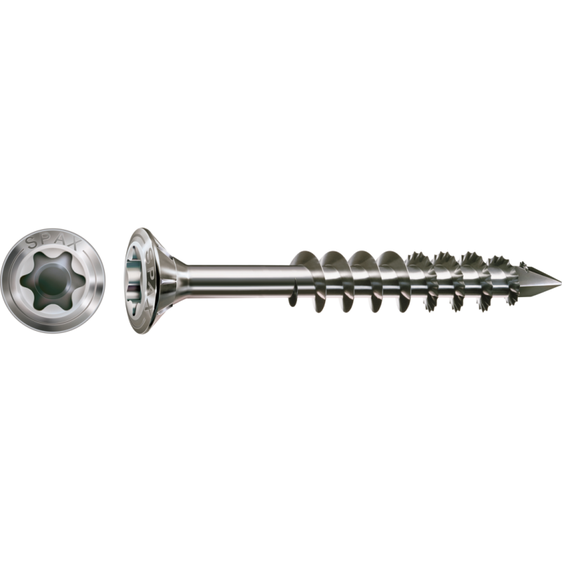 SPAX Fassadenschraube Edelstahl A2 Teilgewinde Linsensenkkopf T-STAR plus 4,5 x 70 mm - 100 Stück SPAX Fassadenschraube Edelstahl A2 Teilgewinde Linsensenkkopf T-STAR plus 4,5 x 70 mm - 100 Stück von SPAX International GmbH & Co. KG