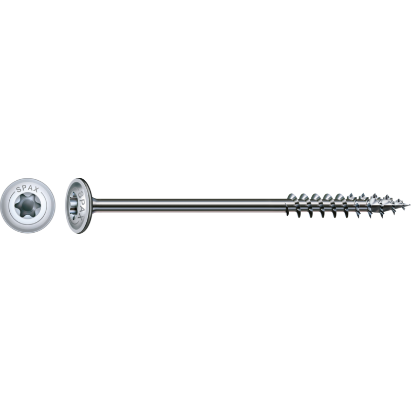 SPAX HI.FORCE Holzbauschraube WIROX Teilgewinde Tellerkopf T-STAR plus 4CUT-Spitze 6 x 100mm - 100 Stück SPAX HI.FORCE Holzbauschraube WIROX Teilgewinde Tellerkopf T-STAR plus 4CUT-Spitze 6 x 100mm - 100 Stück von SPAX International GmbH & Co. KG
