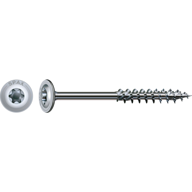 SPAX HI.FORCE Holzbauschraube WIROX Teilgewinde Tellerkopf T-STAR plus 4CUT-Spitze 8 x 200mm - 50 Stück SPAX HI.FORCE Holzbauschraube WIROX Teilgewinde Tellerkopf T-STAR plus 4CUT-Spitze 8 x 200mm - 50 Stück von SPAX International GmbH & Co. KG