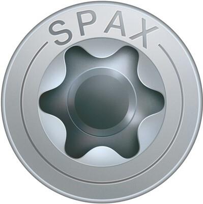 SPAX Holzbauschraube - 8 x 280 mm - 50 Stück - Teilgewinde - Senkkopf - T-STAR plus T40 - 4CUT - WIROX - 0191010802805 (0191010802805) von SPAX