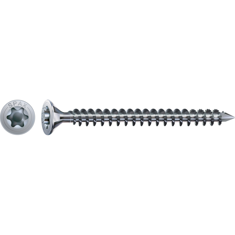 SPAX Holzbauschraube WIROX Vollgewinde Senkkopf T-STAR plus CUT-Spitze 10 x 120mm - 50 Stück SPAX Holzbauschraube WIROX Vollgewinde Senkkopf T-STAR plus CUT-Spitze 10 x 120mm - 50 Stück von SPAX International GmbH & Co. KG