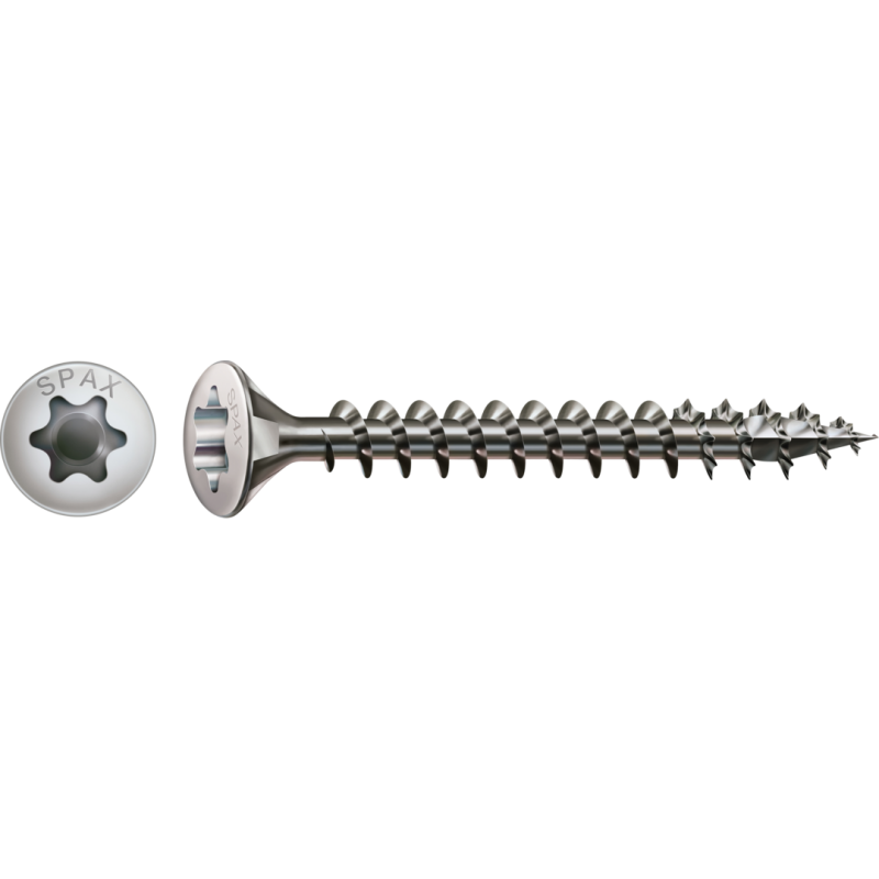 SPAX Universalschraube Edelstahl A2 Vollgewinde Linsensenkkopf T-STAR plus S-Spitze 3,5 x 30mm - 200 Stück SPAX Universalschraube Edelstahl A2 Vollgewinde Linsensenkkopf T-STAR plus S-Spitze 3,5 x 30mm - 200 Stück von SPAX International GmbH & Co. KG