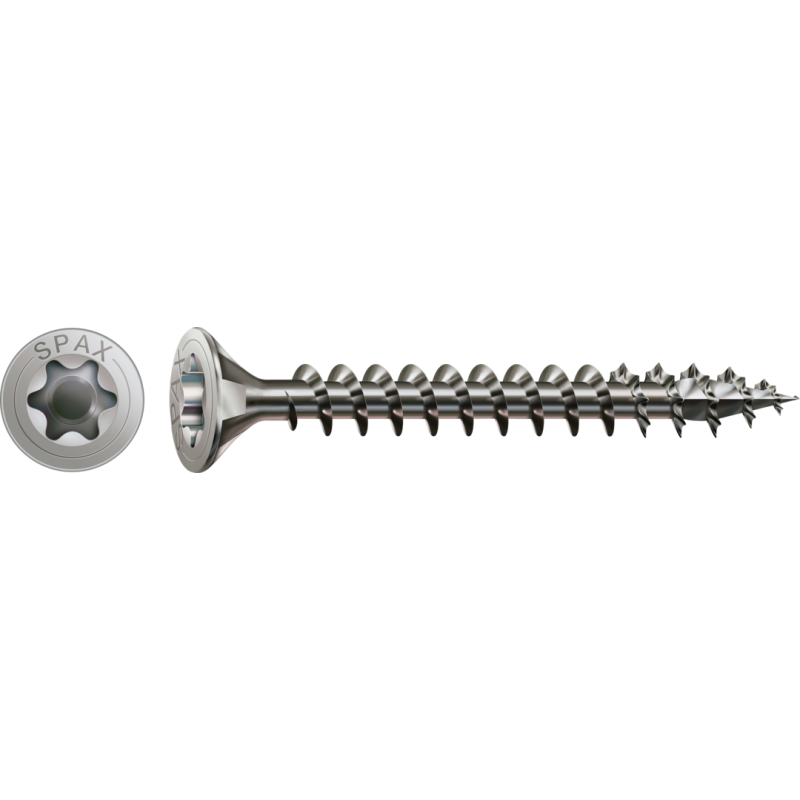 SPAX Universalschraube Edelstahl A2 Vollgewinde Senkkopf T-STAR plus CUT4-Spitze 3,5 x 25mm - 200 Stück SPAX Universalschraube Edelstahl A2 Vollgewinde Senkkopf T-STAR plus CUT4-Spitze 3,5 x 25mm - 200 Stück von SPAX International GmbH & Co. KG