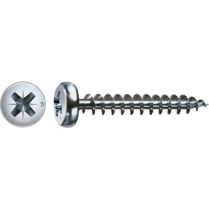 SPAX Universalschraube WIROX Vollgewinde Halbrundkopf Kreuzschlitz 4CUT-Spitze 3 x 10mm - 1000 Stück SPAX Universalschraube WIROX Vollgewinde Halbrundkopf Kreuzschlitz 4CUT-Spitze 3 x 10mm - 1000 Stück von SPAX International GmbH & Co. KG