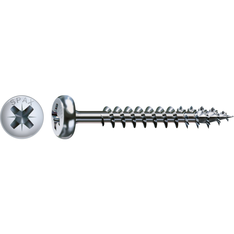SPAX Universalschraube WIROX Vollgewinde Halbrundkopf Kreuzschlitz 4CUT-Spitze 5 x 70mm - 200 Stück SPAX Universalschraube WIROX Vollgewinde Halbrundkopf Kreuzschlitz 4CUT-Spitze 5 x 70mm - 200 Stück von SPAX International GmbH & Co. KG