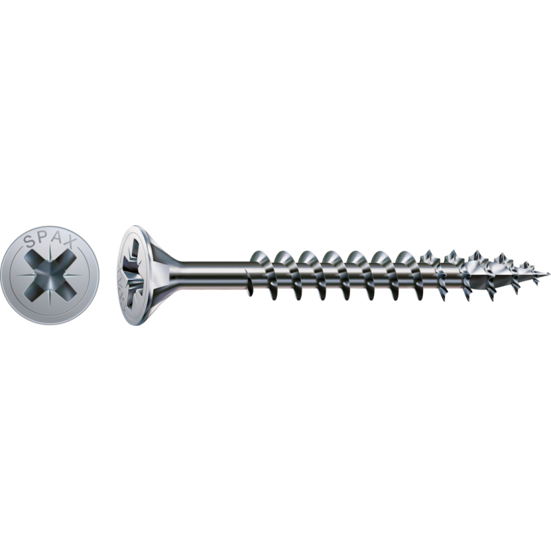 SPAX Universalschraube WIROX Vollgewinde Senkkopf Kreuzschlitz CUT4-Spitze 5 x 70mm - 100 Stück SPAX Universalschraube WIROX Vollgewinde Senkkopf Kreuzschlitz CUT4-Spitze 5 x 70mm - 100 Stück von SPAX International GmbH & Co. KG