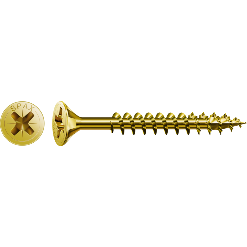 SPAX Universalschraube YELLOX Vollgewinde Senkkopf Kreuzschlitz CUT4-Spitze 5 x 70mm - 100 Stück SPAX Universalschraube YELLOX Vollgewinde Senkkopf Kreuzschlitz CUT4-Spitze 5 x 70mm - 100 Stück von SPAX International GmbH & Co. KG