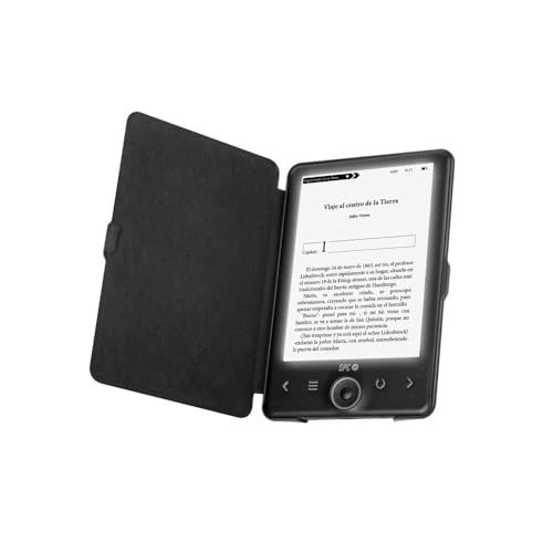 SPC Dickens Light 2 Schutzhülle: E-Book-Schutzhülle für SPC Dickens Light 2, Magnetverschluss, hergestellt aus Polyurethan, leicht und dünn, Innenseite weicher Deckel zum Schutz des Bildschirms von SPC