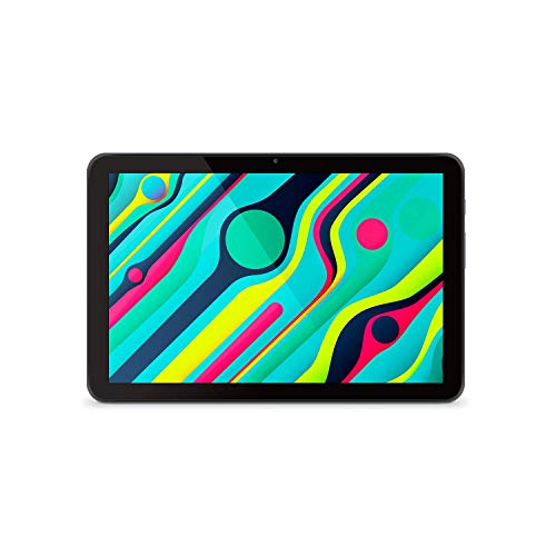 SPC Gravity Pro (2nd Gen) – 10,1” Tablet mit HD IPS, bis zu 12 Stunden Akkulaufzeit, 2 GHz Prozessor, 3GB RAM, 32GB erweiterbarer Speicher , schnelles WiFi 5, USB-C, schwarz von SPC