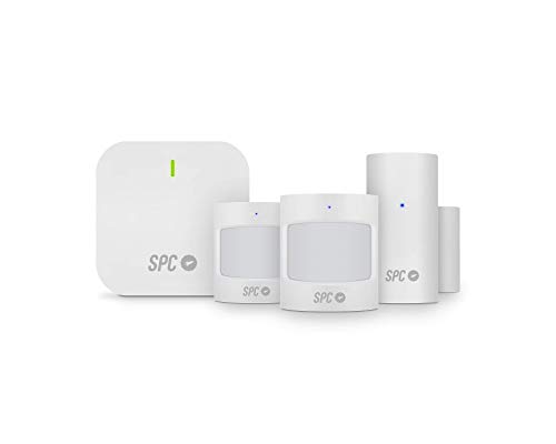 SPC Smart Sensor Set: Zigbee Sensor-Set für die Sicherheit - Komfort zu Hause, 2 Bewegungssensor, 1 Tür-/Fenstersensor, kompatibel mit Amazon Alexa, Google Home von SPC