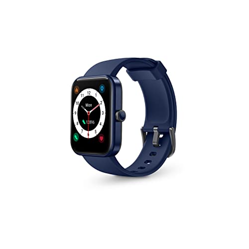 SPC Smartee Star – Smartwatch mit 1,7 Zoll (44mm) IPS-Display, 1 Woche Akkulaufzeit, 14 Sportmodi, wasserdicht 50m, Oximeter, Frauengesundheit - Blau von SPC