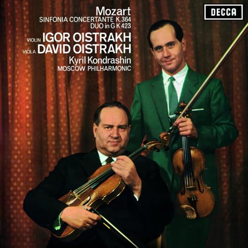 Sinfonia Concertante K 364/Duo for Violin and VI [Vinyl LP] von SPEAKERS CORNER