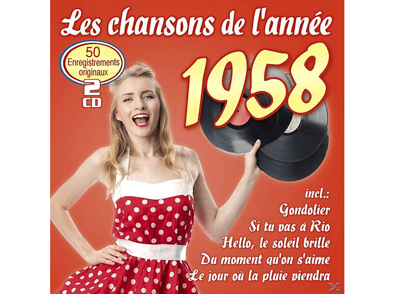 VARIOUS - Les chansons de l'annee 1958 (CD) von SPECTRE RE