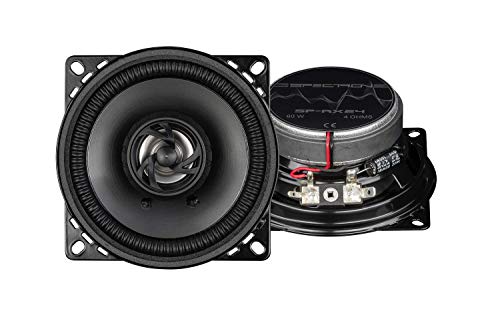 SPECTRON SP-RX24: Klangstarker 10 cm Lautsprecher für Autos und Reisemobile, 2-Wege Koaxial System, 60 Watt von SPECTRON