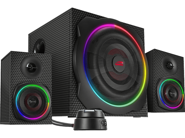 SPEEDLINK GRAVITY CARBON RGB Lautsprecher von SPEEDLINK