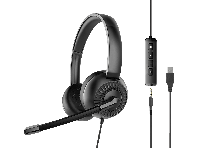 SPEEDLINK METIS USB Stereo, On-ear Headset Schwarz SPEEDLINK METIS USB Stereo, On-ear Headset Schwarz von SPEEDLINK