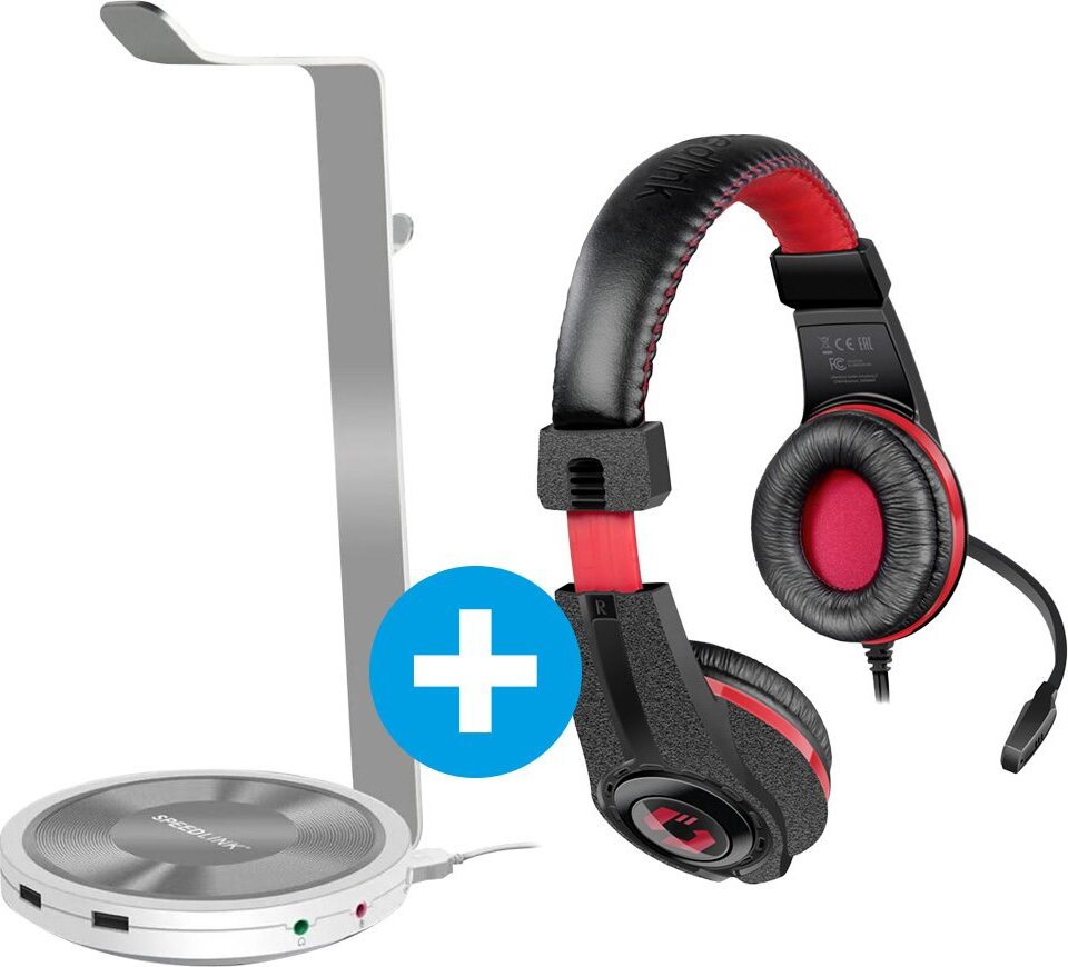 SPEEDLINK Sound Bundle Speedlink Headset - Headsetständer SPEEDLINK Sound Bundle Speedlink Headset - Headsetständer von SPEEDLINK