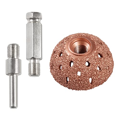 SPEEDWOX 38 mm Reifenpufferscheibe Typ Schleifkopf Wolframstahl Reifenreparaturwerkzeug mit 2 Stück Verbindungsstangen-Adapter für Reifenreparatur Schleifpad Schleifmaschine Elektrowerkzeug Zubehör SPEEDWOX 38 mm Reifenpufferscheibe Typ Schleifkopf Wolframstahl Reifenreparaturwerkzeug mit 2 Stück Verbindungsstangen-Adapter für Reifenreparatur Schleifpad Schleifmaschine Elektrowerkzeug Zubehör von SPEEDWOX