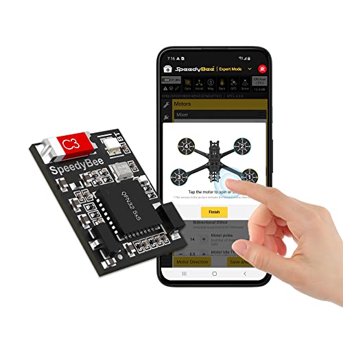 BT Nano 3 Bluetooth FC Konfigurationsmodul - Wireless Flight Controller ESC Betaflight Konfigurationstool für FPV Drone Stack (1PCS) von SPEEDY BEE